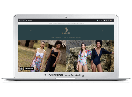 Barcés / Tienda online / Diseño de página web con tienda virtual
