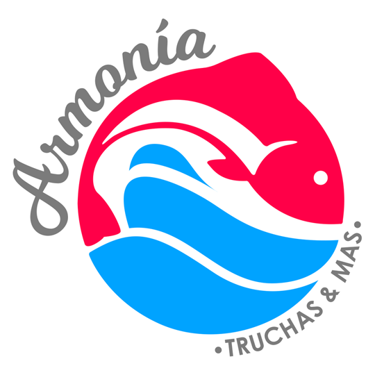 Diseño de logo Armonía Truchas