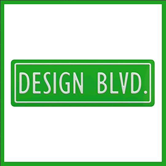 Diseño de logo Design Blvd. Agencia de publicidad