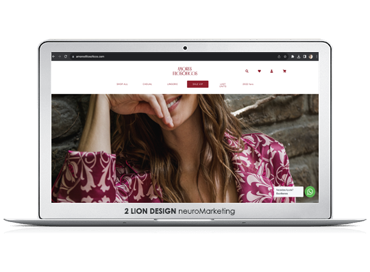 Amores Filosóficos / Tienda online / Diseño de página web con tienda virtual