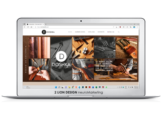 Doshka Belts - Manufactura de cinturones / Diseño de página web