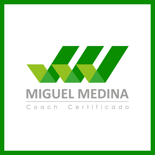Diseño de logo Miguel Medina Coach Certificado