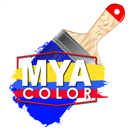 Diseño de logo MYA Color Pinturas