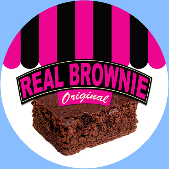 Diseño de logo REAL BROWNIE