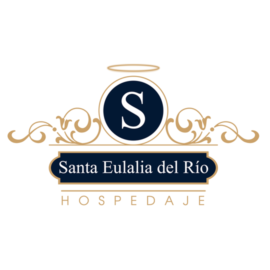 Diseño de logo Santa Eulalia del Río Hostal